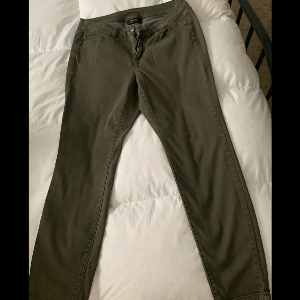 Olive denim